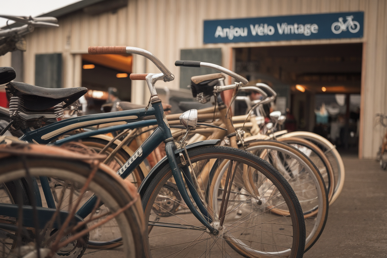 Vélos vintage et tenues d'époque, le cœur du rendez-vous
