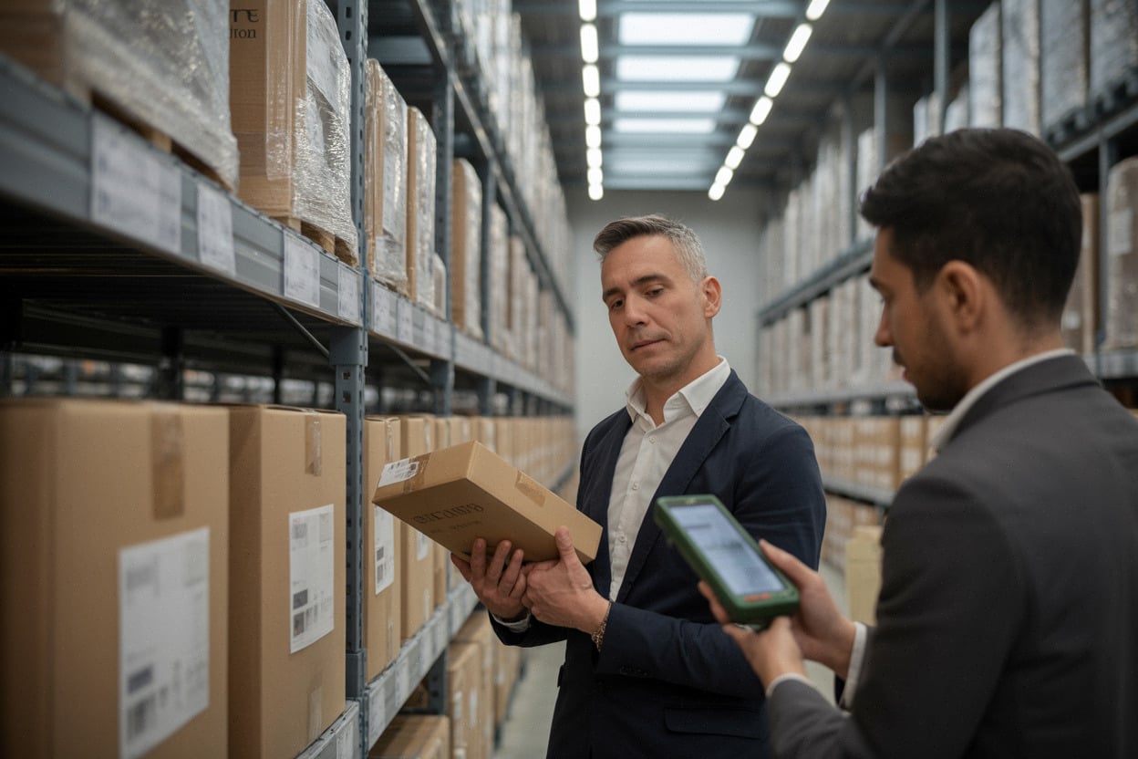 Gestion des stocks et traçabilité dans une chaîne logistique du luxe