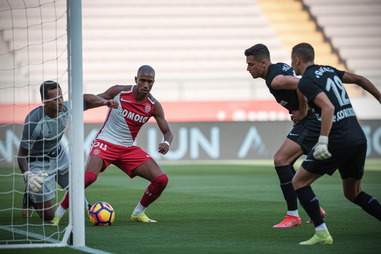 Monaco sous pression face au Sporting lors d’un match amical