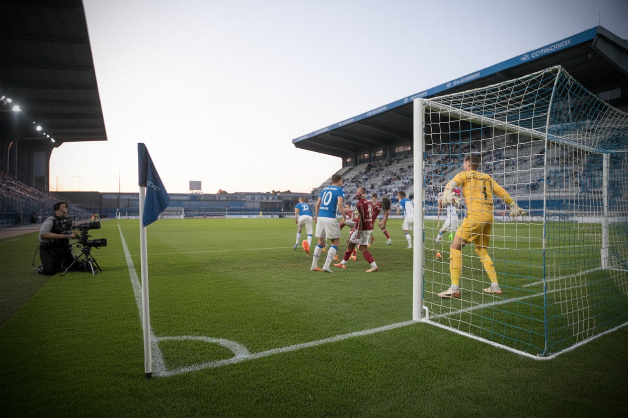 Strasbourg battu en amical, défense en difficulté sur une action