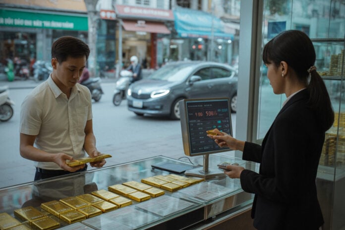 0e443bf2929bed0f 27 août 2026, cours de l'or en léger recul, écarts Vietnam-monde sous surveillance, ce que la baisse révèle sur l'équilibre local