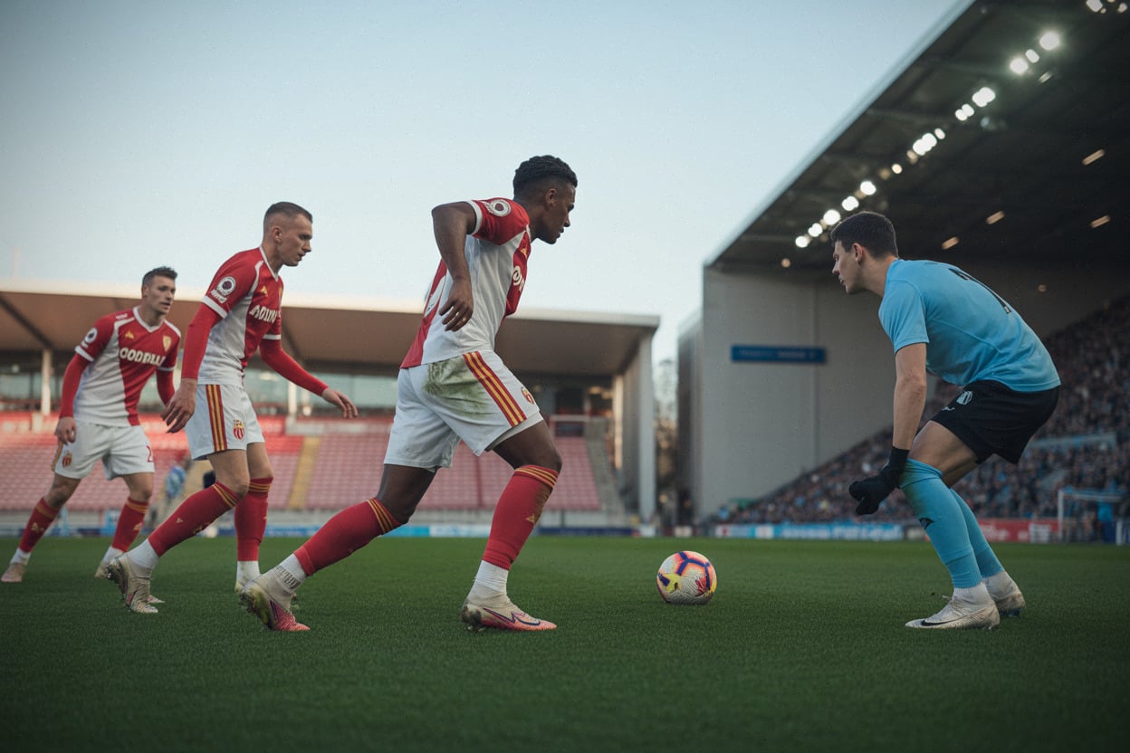 Monaco construit le jeu face au bloc compact de Coventry