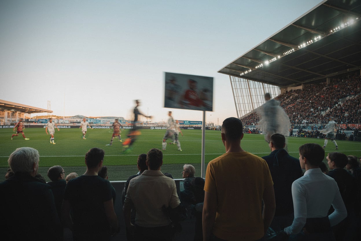 Ambiance au Stade Océane pour Le Havre contre Monaco