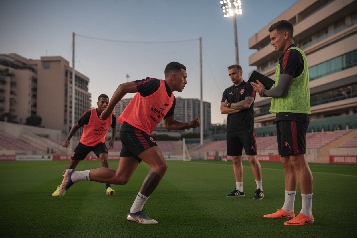 Séance d’entraînement de Monaco avec travail des appels en profondeur