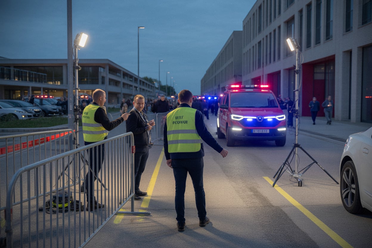 Organisation et contrôle des accès au bal des pompiers à Remiremont