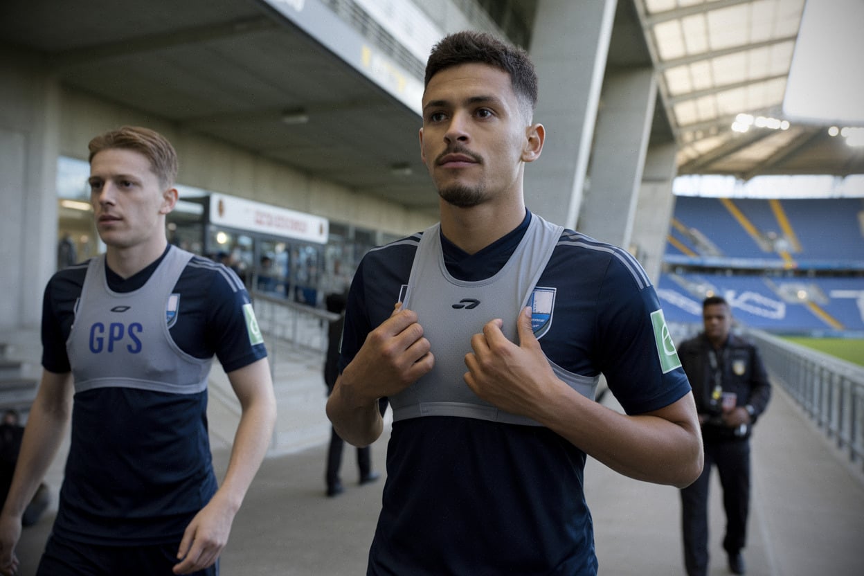 Joueurs de Monaco avant un match à forts enjeux européens