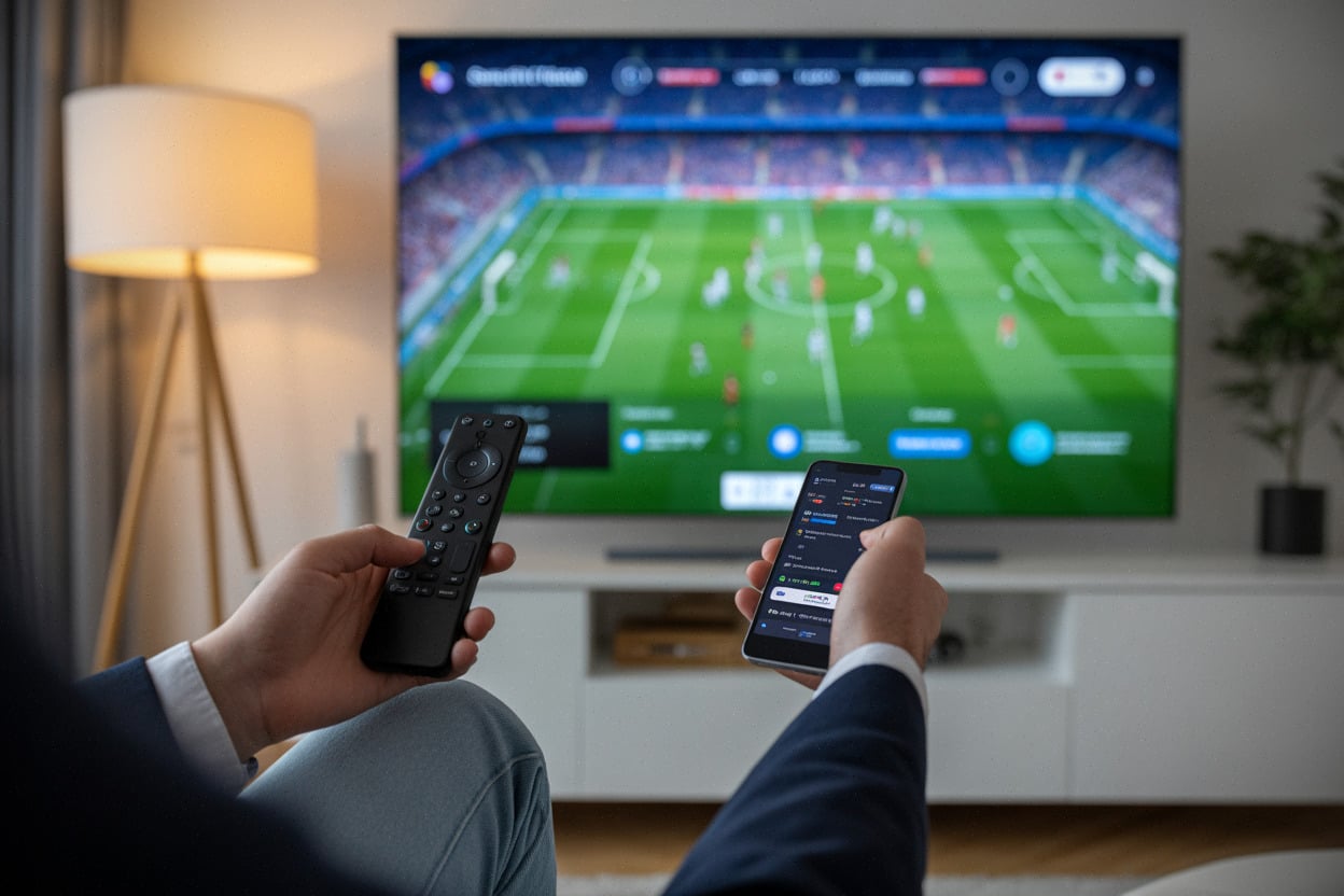 Streaming Ligue 1+ sur TV connectée avant Monaco Getafe