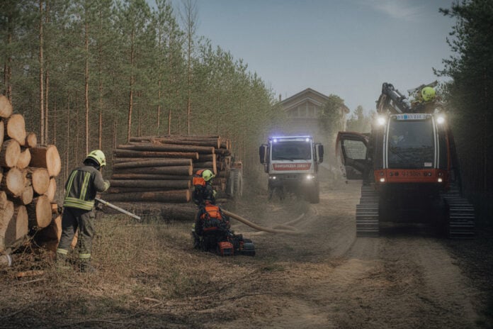 57bf6b64fffe43d6 Sécheresse depuis l'été, risque d'incendies réduit, scolytes évacués en urgence, ces chantiers de premiers secours surprennent
