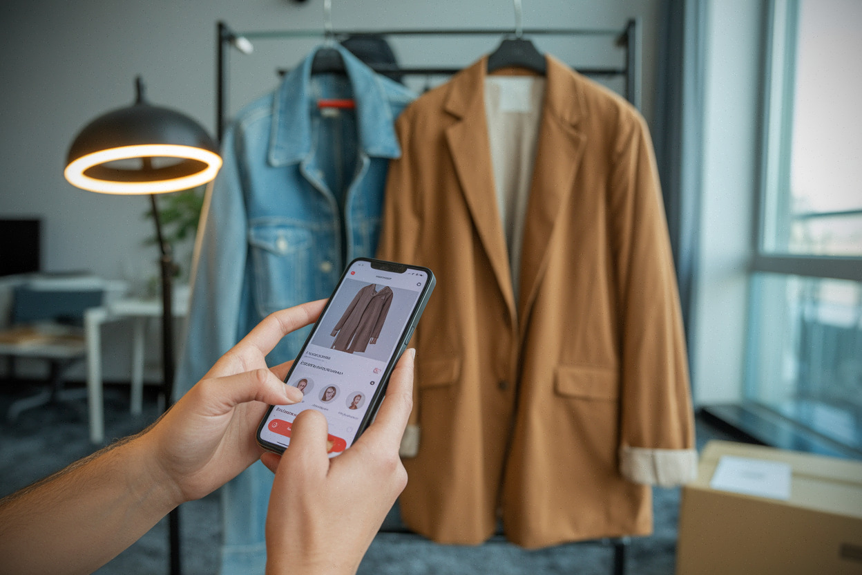 Achat en ligne : comparaison fast fashion et vêtement de seconde main